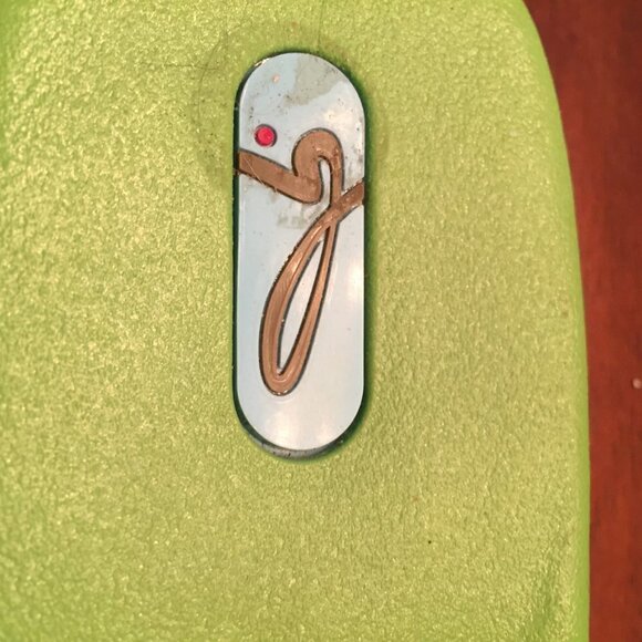 OKAL RUBBER SLIDES LIME GREEN - Picture 6 of 10